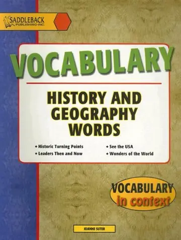 Cover of History and Geography