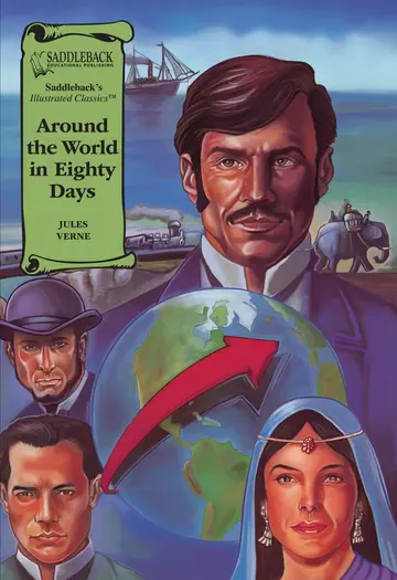 Cover of Around the World in Eighty Days