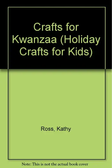 Cover of Crafts for Kwanzaa