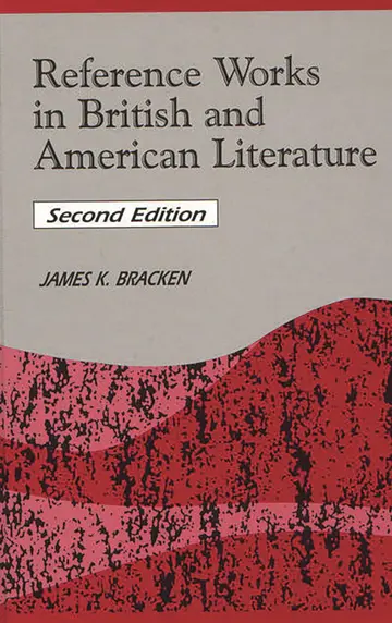 Cover of Reference Works in British and American Literature