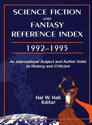 Cover of Science Fiction and Fantasy Reference Index 1992-1995