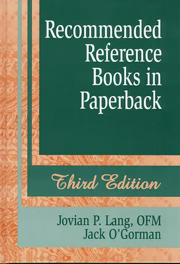 Cover of Recommended Reference Books in Paperback