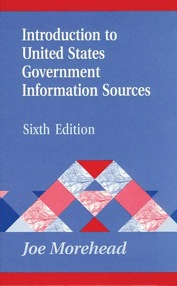Cover of Introduction to United States Government Information Sources