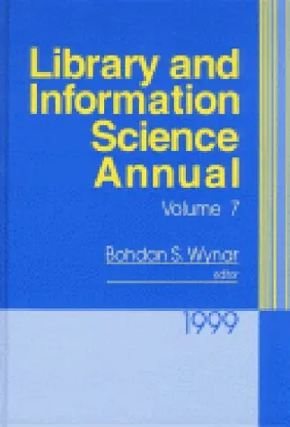 Cover of Library and Information Science Annual