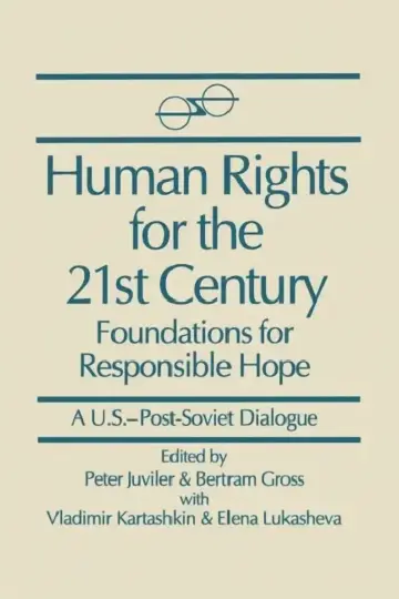 Cover of Human Rights for the 21st Century