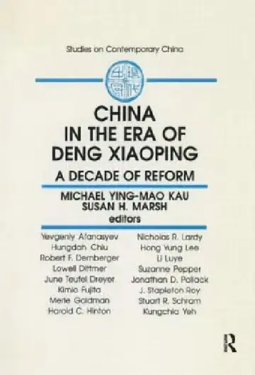 Cover of China in the Era of Deng Xiaoping