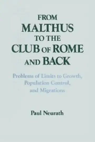 Cover of From Malthus to the Club of Rome and Back