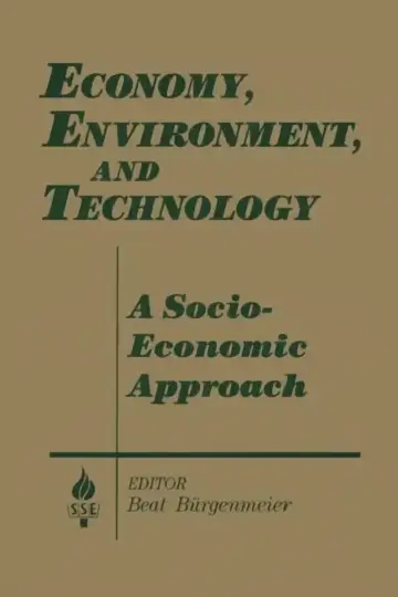 Cover of Economy, Environment and Technology