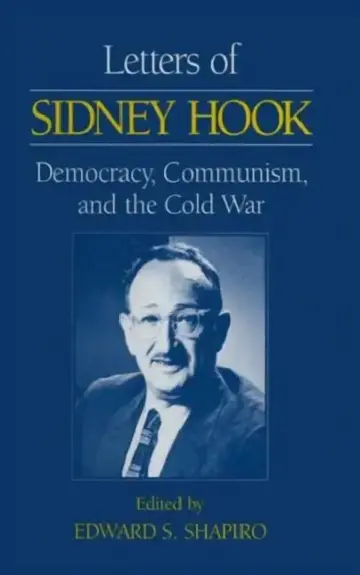Cover of Letters of Sidney Hook