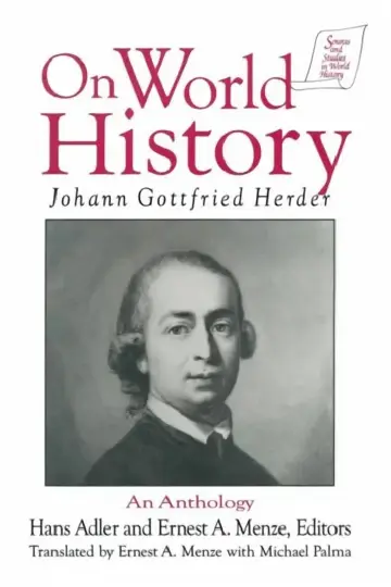 Cover of Johann Gottfried Herder on World History