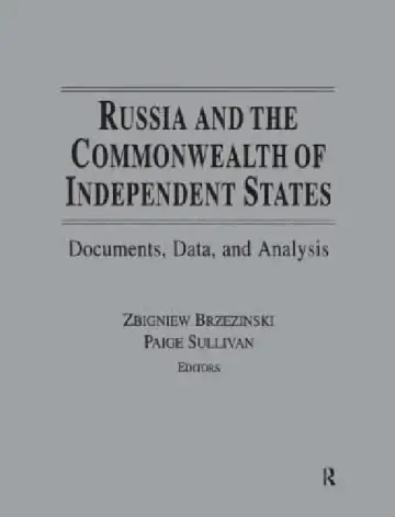 Cover of Russia and the Commonwealth of Independent States