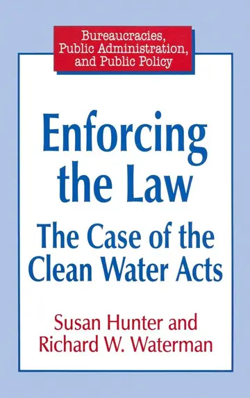 Cover of Enforcing the Law