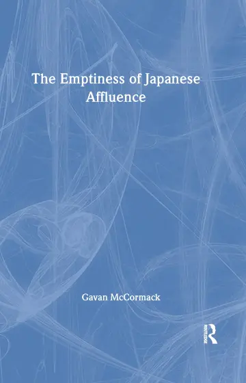 Cover of The Emptiness of Japanese Affluence