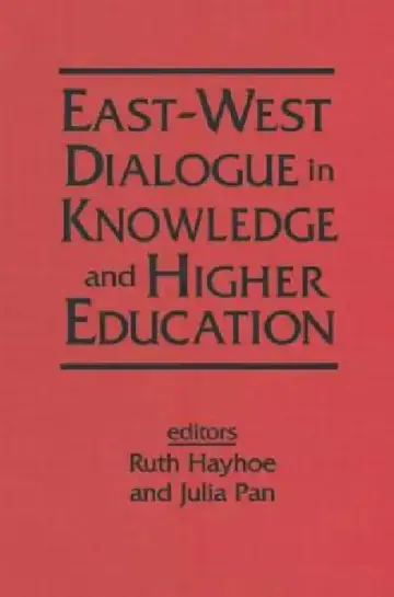 Cover of East-West Dialogue in Knowledge and Higher Education