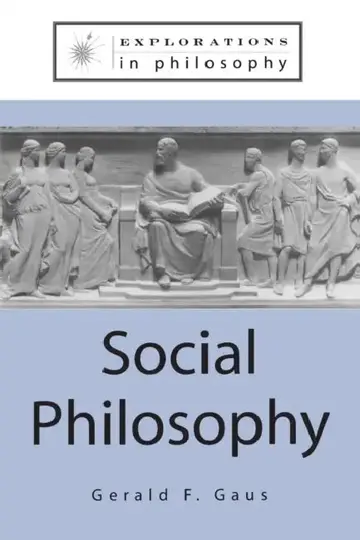Cover of Social Philosophy