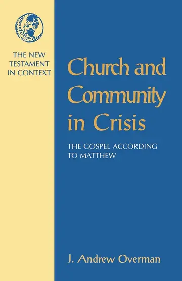Cover of The Church and Community in Crisis