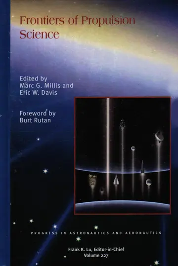 Cover of Frontiers of propulsion science