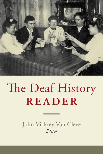 Cover of The Deaf History Reader