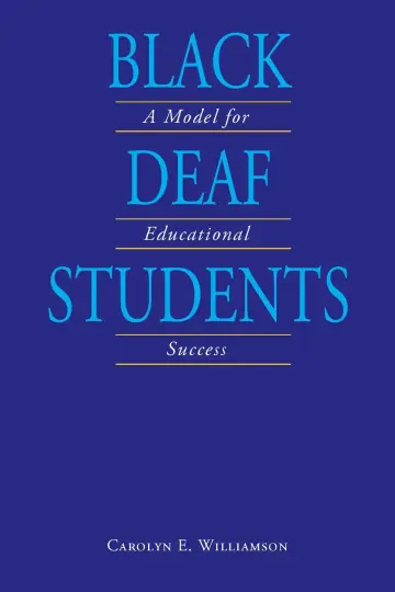 Cover of Black Deaf Students