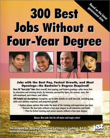 Cover of 300 Best Jobs Without a Four-Year Degree