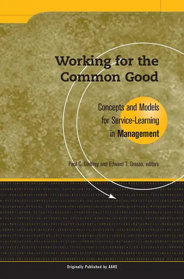 Cover of Working for the Common Good