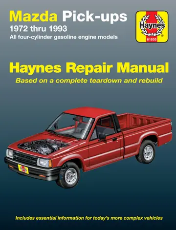 Cover of Mazda Pick-Ups 1972-93