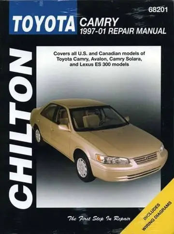 Cover of Chilton's Toyota Camry 1997-01 Repair Manual