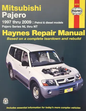 Cover of Haynes Mitsubishi Pajero Automotive Repair Manual