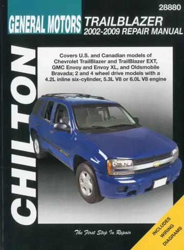 Cover of GM Trailblazer Automotive Repair Manual