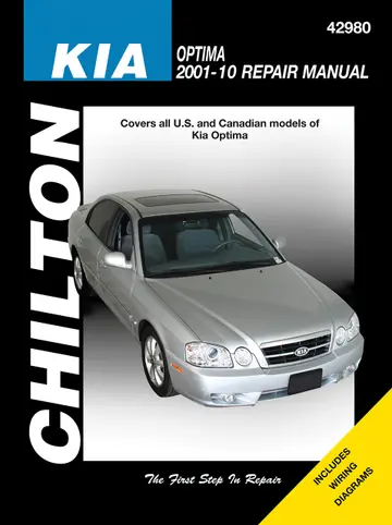 Cover of Kia Optimia (Chilton)