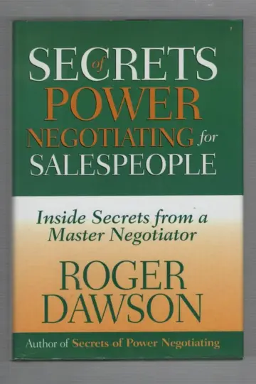 Cover of Secrets of Power Negotiating for Salespeople