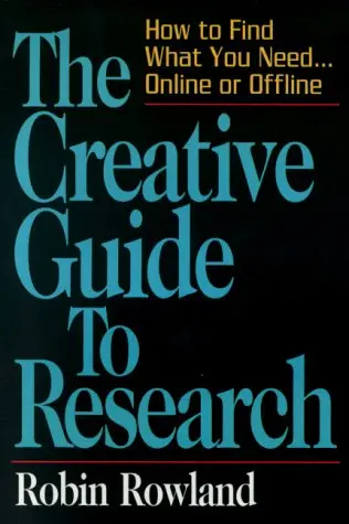 Cover of The Creative Guide to Research