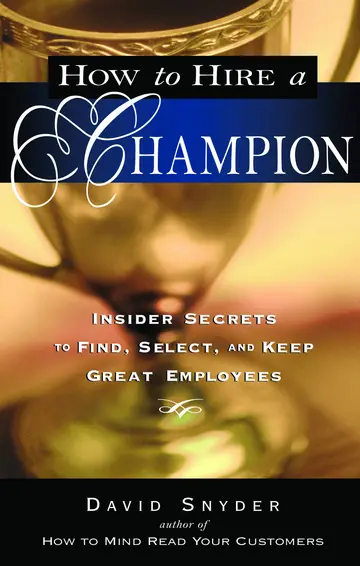Cover of How to Hire a Champion