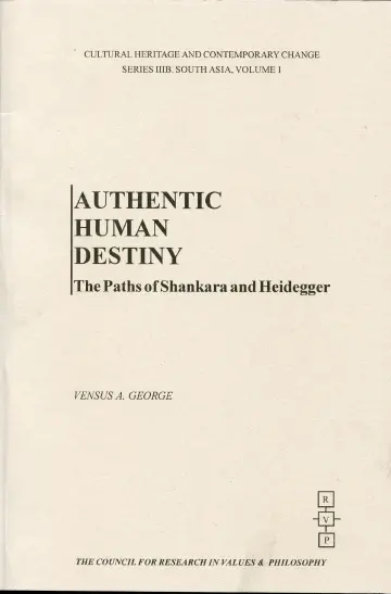 Cover of Authentic Human Destiny