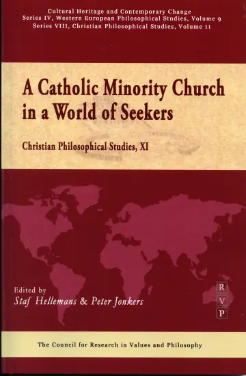 Cover of A Catholic Minority Church in a World of Seekers