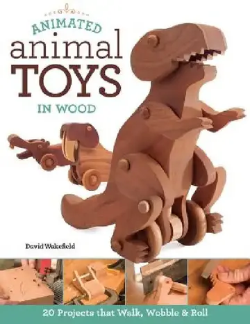 Cover of Animated Animal Toys in Wood