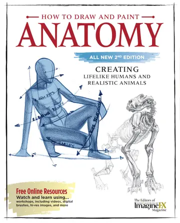 Cover of How to Draw and Paint Anatomy, All New 2nd Edition