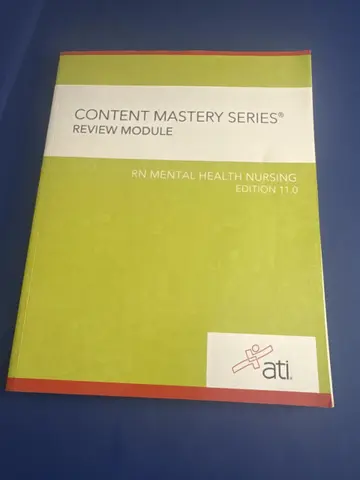 Cover of RN Mental Health Nursing Review Module -Edition 11