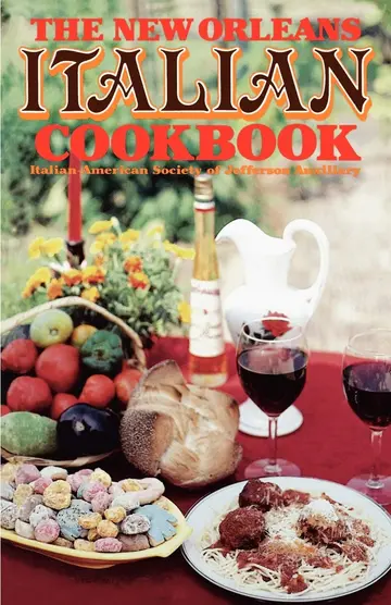 Cover of New Orleans Italian Cookbook, the