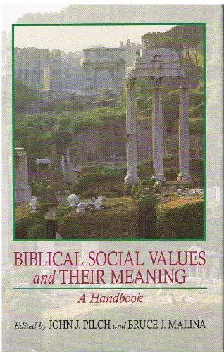 Cover of Biblical Social Values and Their Meaning
