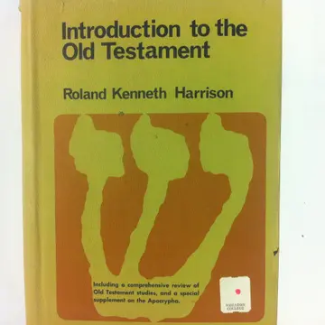 Cover of Introduction to the Old Testament