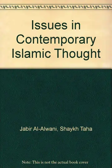 Cover of Issues in Contemporary Islamic Thought