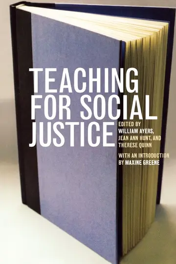 Cover of Teaching for Social Justice