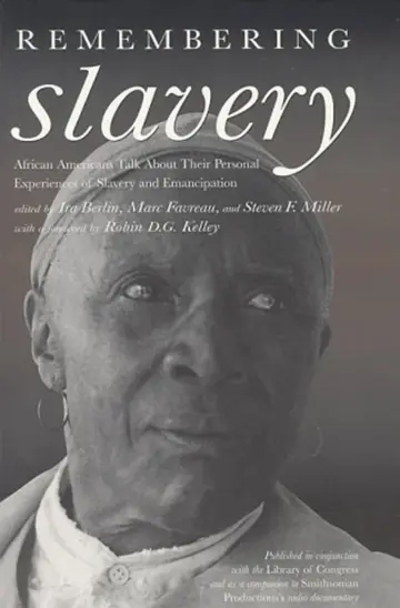 Cover of Remembering Slavery