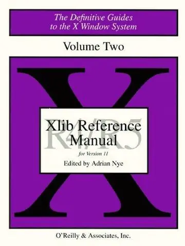 Cover of Xlib Reference Manual R5 V2 3e