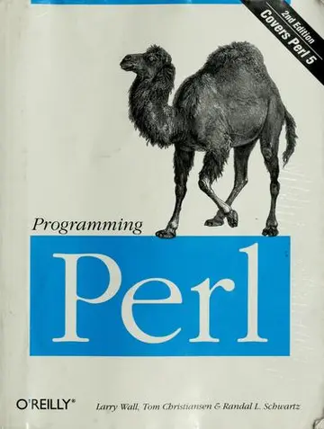 Cover of Programming Perl 2e