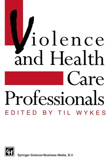 Cover of Violence and Health Care Professionals