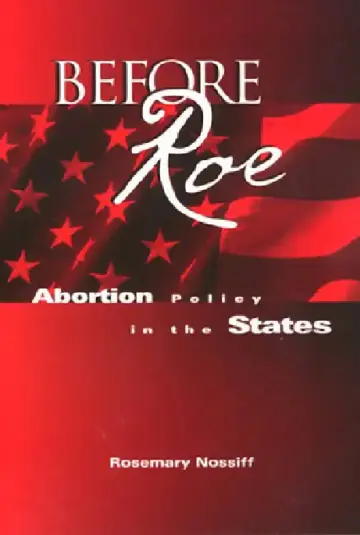 Cover of Before Roe