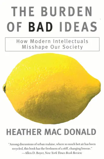 Cover of The Burden of Bad Ideas
