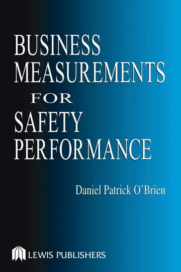 Cover of Business Measurements for Safety Performance